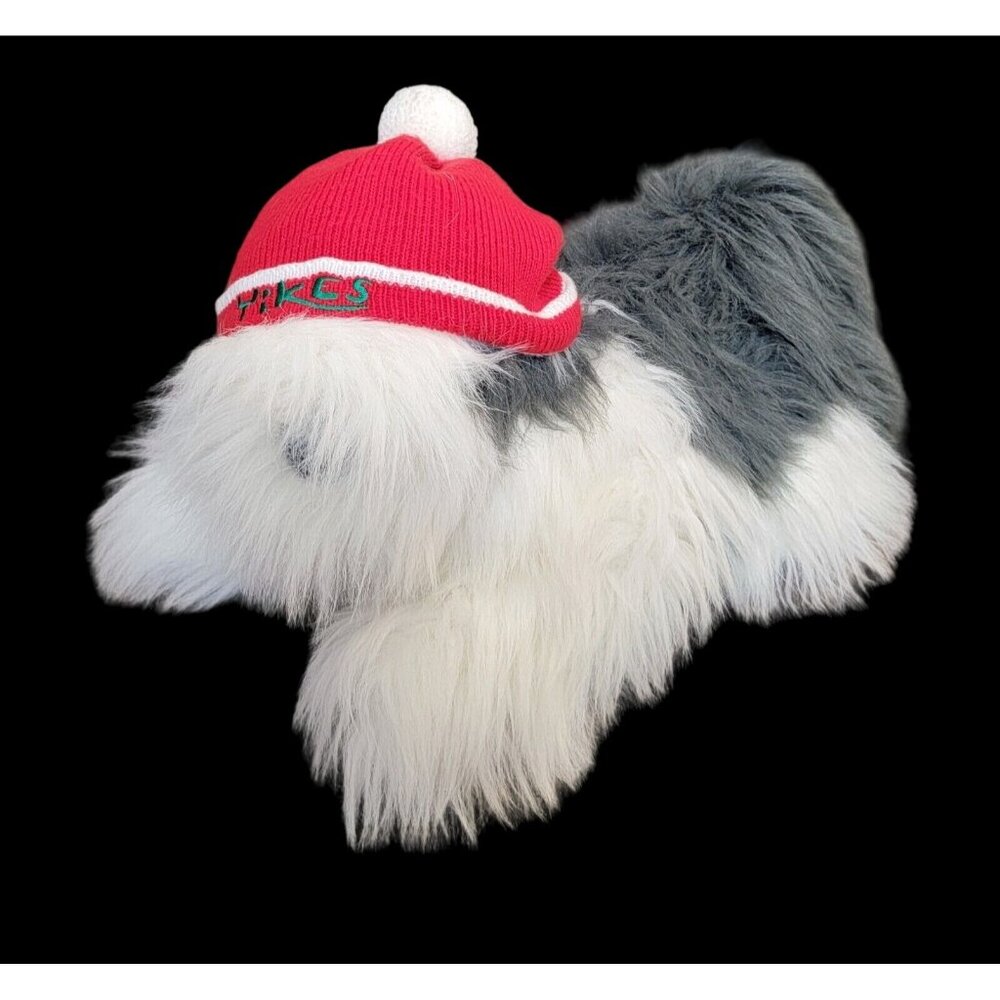 Vintage 1989 Younkers Excusively Sheepdog Yikes Plush Stuffed Animal 20"